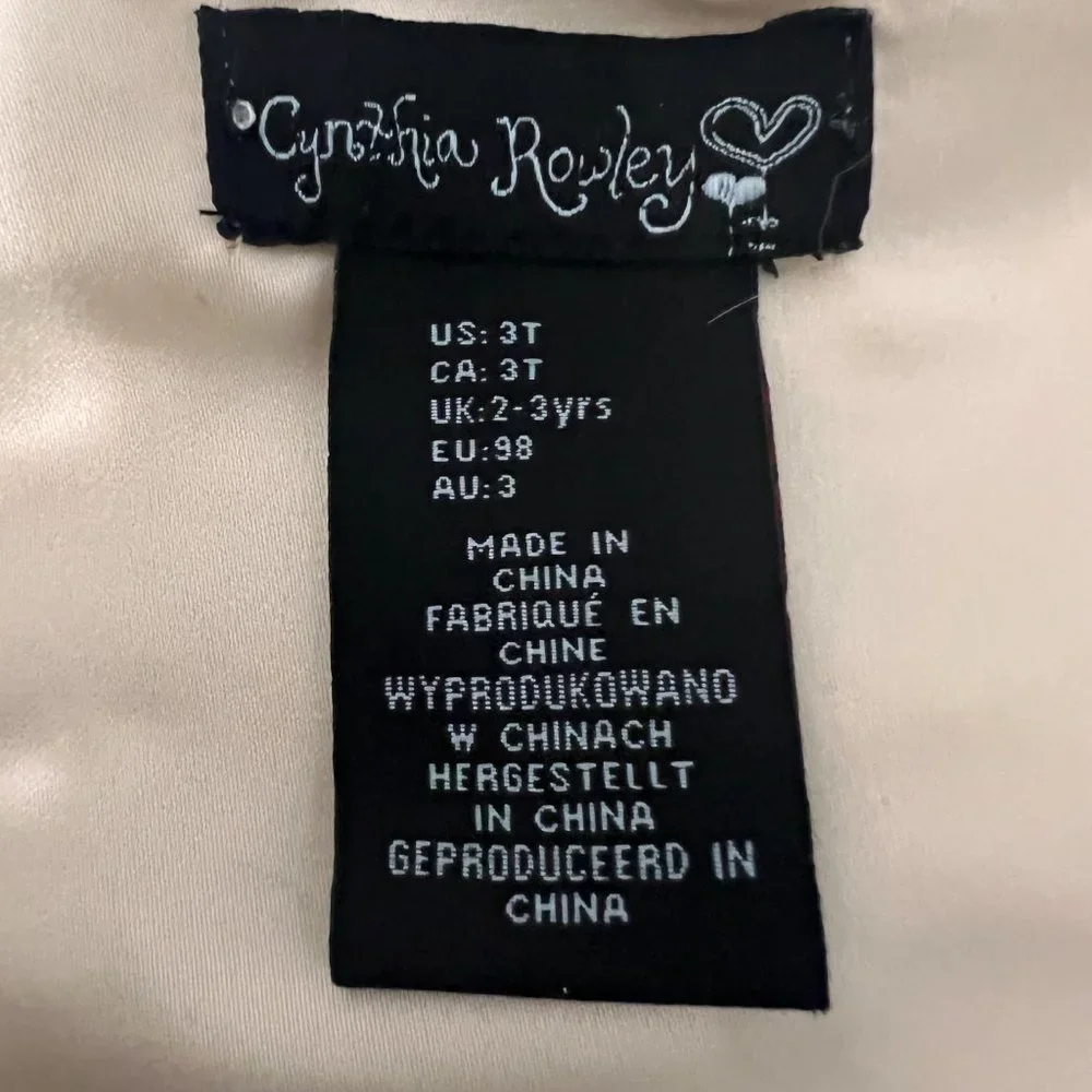 Cynthia Rowley Faux fur 3T vest